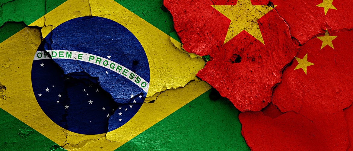 A presença da China no mundo e no Brasil